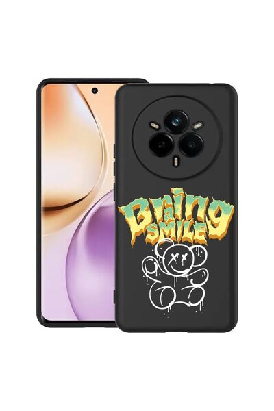 bestcase Husă pentru Realme 14 Pro 5G, Ursuleț de pluș zâmbitor, Silicon subț...