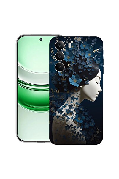 bestcase ¬Æ Husa Clear Silicon pentru Realme C71, Thinking Girl, 2041144 T 1157