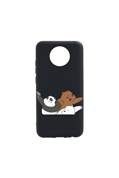 bestcase Husa Silicon Bear Selfie, compatibila cu Nokia 3.4, rezistenta la uz...