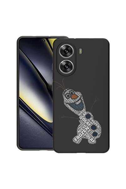 bestcase ¬Æ Husa pentru Poco X7 Pro 5G, Calligraphy Olaf, Slim Silicon 0.8MM,...