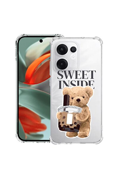 bestcase Husă compatibilă cu Nothing Phone (3a), Antișoc 1.5MM, Teddy Bear Sw...