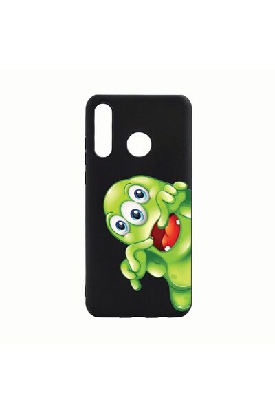 bestcase Husa Huawei P30 Lite, Green Monster, rezistenta la uzura, anti-alune...