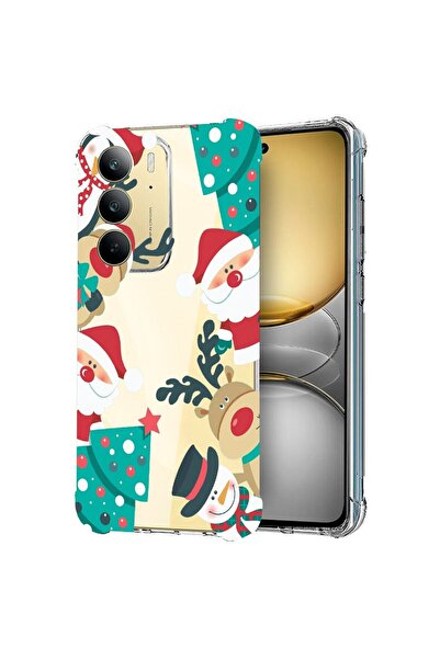 bestcase ¬Æ Husa pentru Realme 14x 5G, Anti Shock 1.5MM, Xmas, Protectie came...