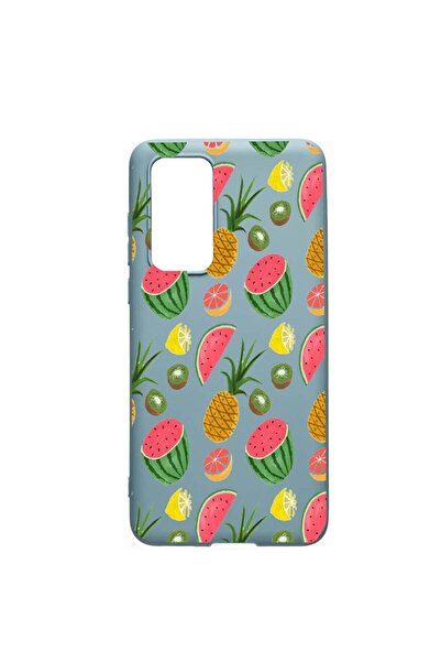 bestcase Husa Huawei P40, Ananas, rezistenta la uzura, anti-alunecare, din si...
