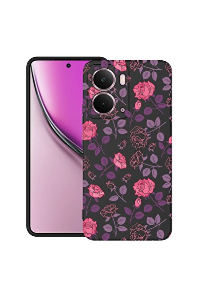 bestcase Θήκη για Realme P3 με σχέδιο τριαντάφυλλο, TPU Ματ Εξαιρετικά Λεπτή,...