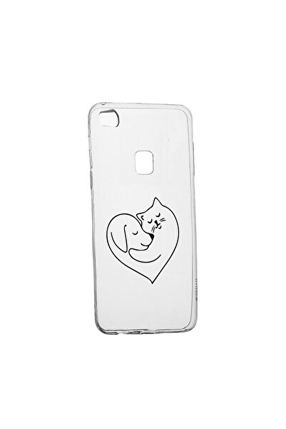bestcase Husa Silicon Compatibila Cu Huawei P10 Lite, Dog And Cat Love, rezis...