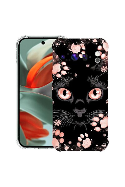 bestcase ¬Æ Husa Anti Shock Compatibila cu Google Pixel 10 Pro XL, Black Cat,...
