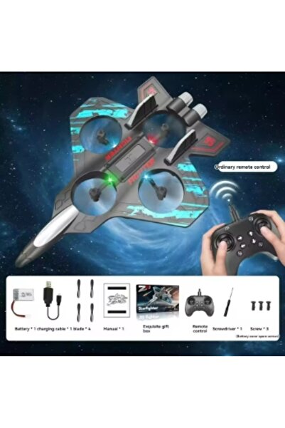 Choice Blue 2.4G remote control fighter electric foam glider stunt tumbling U...