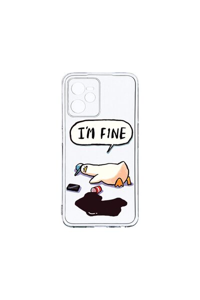 bestcase Διαφανής Θήκη Σιλικόνης 2MM, Συμβατή με Realme C35, Duck Life - Είμα...