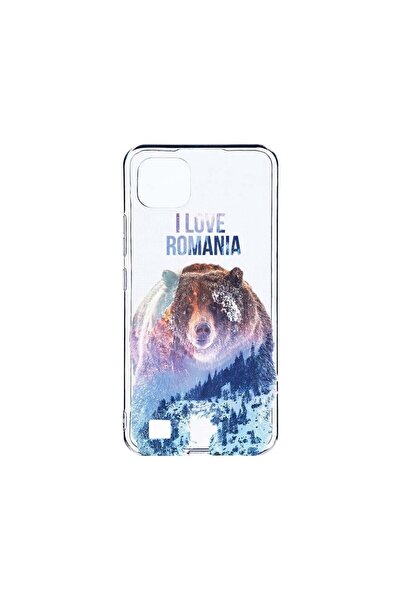 bestcase Husa BestCase¬Æ Clear Silicon 2MM, Compatibila Cu Realme C20, I Love...