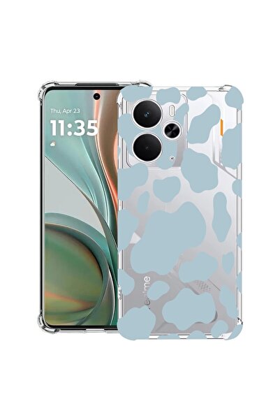 bestcase Husă pentru Realme 14 5G cu design Blue Cow, Antișoc, cu colțuri înt...