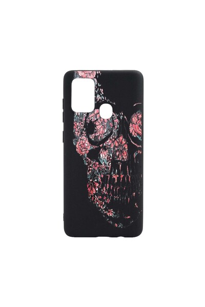 bestcase Θήκη σιλικόνης με σχέδιο κρανίου, συμβατή με Realme 7i, ανθεκτική στ...