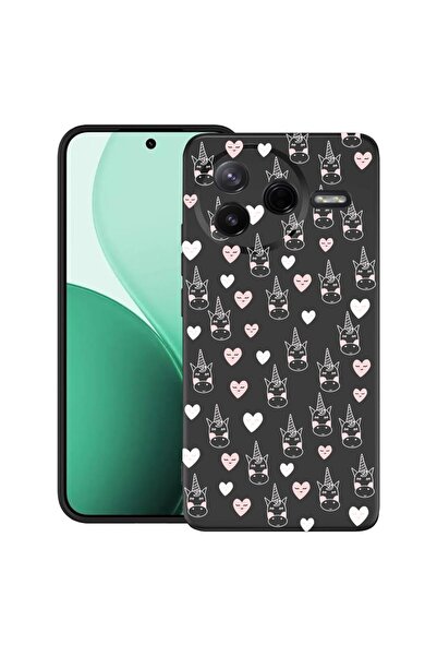 bestcase ¬Æ Husa TPU Ultra Slim Compatibil cu Poco F7 Pro, cu Design Sweet Un...