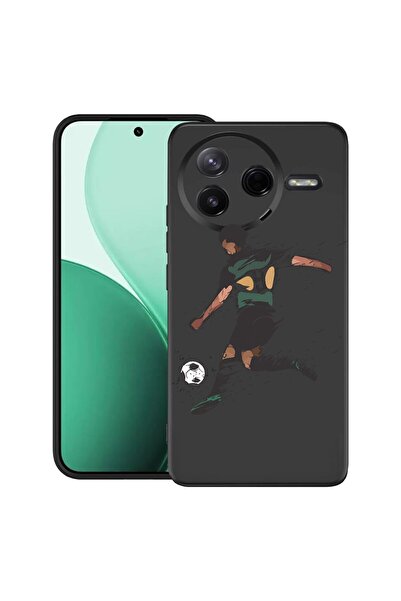 bestcase ¬Æ Husa TPU Ultra Slim Compatibil cu Poco F7 Pro, cu Design Football...