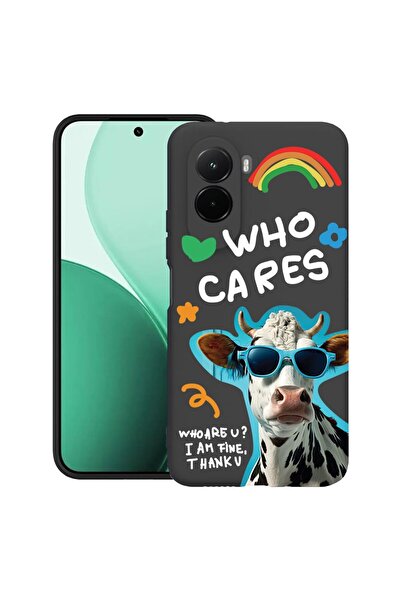 bestcase Θήκη TPU Υπέρλεπτη Συμβατή με Poco M7, με Σχέδιο Κουλ Αγελάδα - Ποιο...