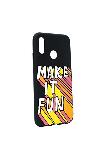 bestcase Προστατευτική θήκη με μήνυμα  "Make It Fun ", για Huawei P20 Lite, α...