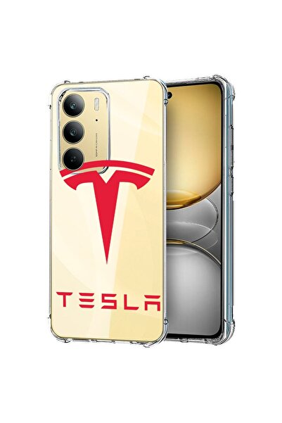 bestcase ¬Æ Husa pentru Realme C75, Anti Shock 1.5MM, Tesla Red, Protectie ca...