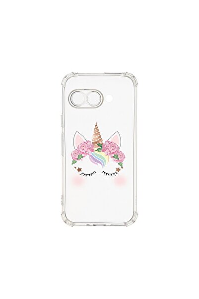 bestcase Калъф за Google Pixel 9a, BestCase® Anti Shock 1.5MM, Еднорог, Ударо...
