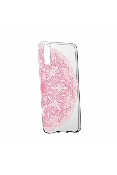 bestcase Husa Silicon, Transparent, Slim, Lace Pink, Huawei P20