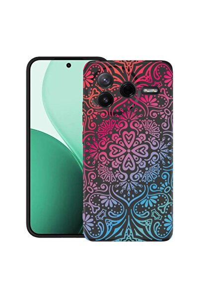 bestcase ¬Æ Husa TPU Ultra Slim Compatibil cu Poco F7 Pro, cu Design Mandala ...