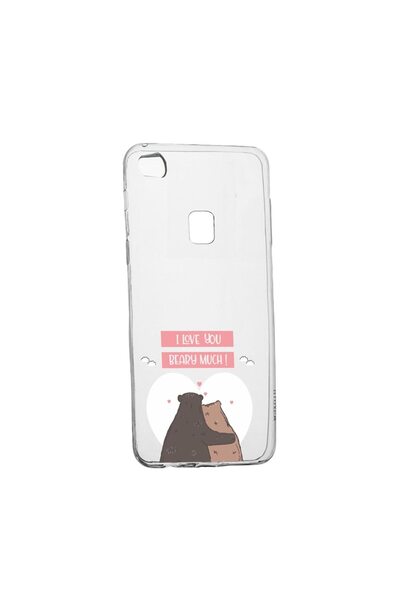 bestcase Husa Silicon Compatibila Cu Huawei P10 Lite, I Love U Beary Much!, r...