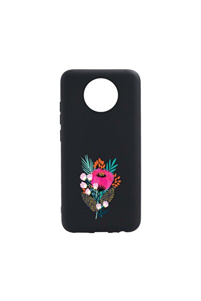 bestcase Husa Silicon Flowers, compatibila cu Nokia 5.4, rezistenta la uzura,...