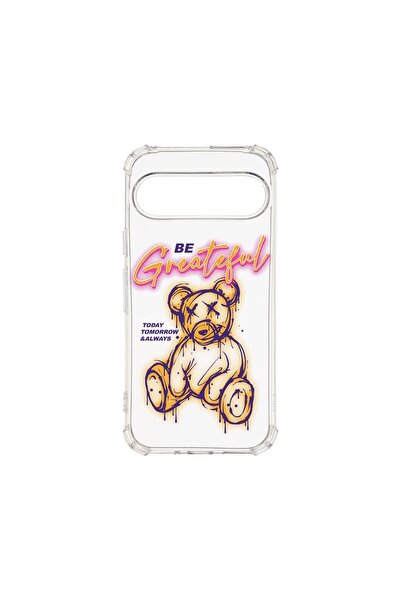 bestcase Husa Αντικραδασμική 1.5MM, Συμβατή με Google Pixel 9 Pro, Αρκουδάκι ...
