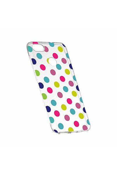 bestcase Husa Silicon, Transparent, Slim, Dots Color, Huawei Y6 Prime 2018
