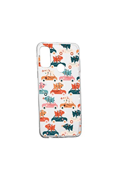 bestcase Husa Silicon Compatibila Cu Alcatel 3X 2020, Christmas Season, rezis...