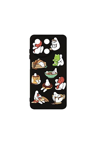 bestcase Husa BestCase¬Æ Premium Silicon, Compatibila Cu Realme 11 4G, Eating...
