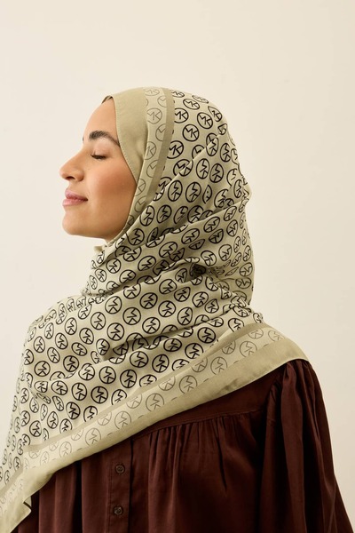 Modakaşmir Mk Desen Liva Modal Shawl