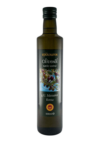 Epikouros Ulei de masline extravirgin bio din Messara Kreta, 500ml