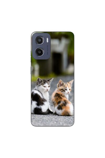 OEM Husa compatibila cu Motorola Moto G05 Silicon Gel Tpu Model Kitties
