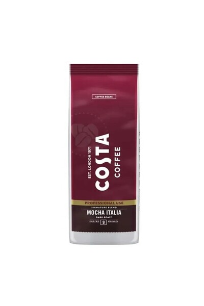 Costa Coffee Επαγγελματική μόκα Ιταλίας, σκούρα καβούρδιση, 1000γρ κόκκοι