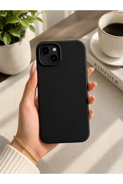 iPhone 13 uyumlu kamera korumalı soft silikon kılıf