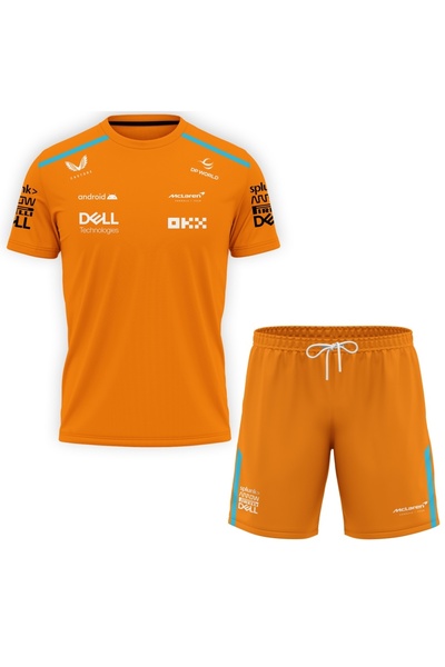 OEM Compleu tricou si pantaloni scurti pentru barbati Mclaren F1 D115