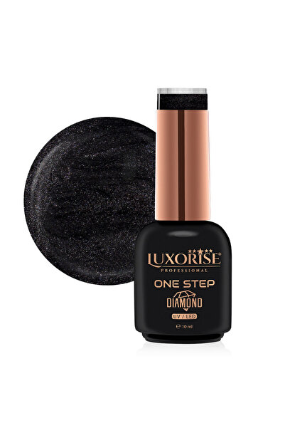 LUXORISE Semi-permanent Nail Polish One Step Diamond - Midnight Diamonds 10ml