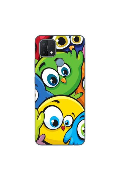 OEM Husa compatibila cu Oppo A15 si A15s Silicon Gel Tpu Model Bufnite Colorate