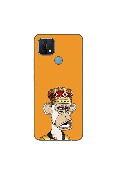 OEM Husa compatibila cu Oppo A15 si A15s Silicon Gel Tpu Model NFT Royal Ape