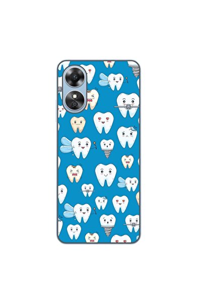 OEM Husa compatibila cu Oppo A17 Silicon Gel Tpu Model Dentist Pattern