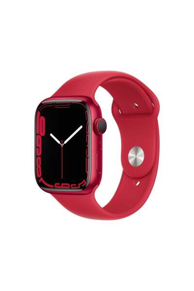 Apple Watch Series 7 GPS, 45mm (PRODUCT)RED Aluminium Case with (PRODUCT)RED ...