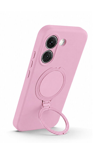 Nezih Case Xiaomi Poco X8 Pro Uyumlu İçi Kadife Stand Olabilen Halka Yüzüklü ...