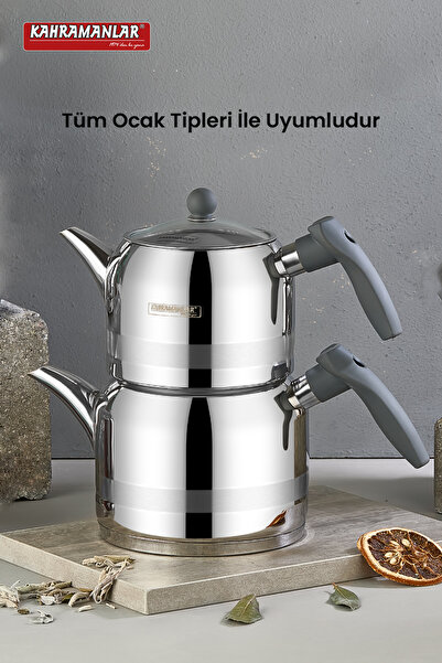 Kahramanlar Yağmur Mega Size Teapot Set 4.5 Lt