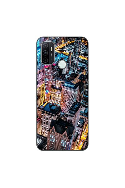 OEM Husa compatibila cu Oppo A53 Silicon Gel Tpu Model Night City