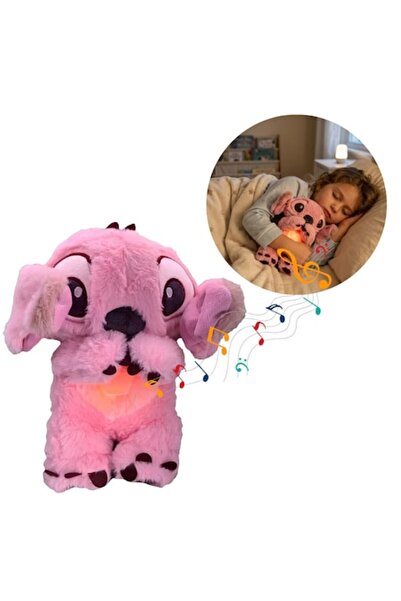 DrKala Jucărie de pluș Stitch cu funcție de respirație, 30 cm – Partenerul pe...