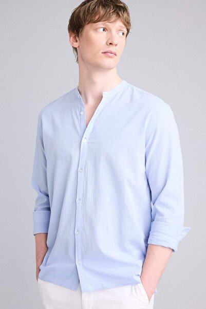 DeFacto 100% Cotton Basic Shirt C7584Ax26Sm