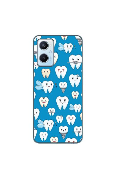 OEM Husa compatibila cu Oppo A96 4G Silicon Gel Tpu Model Dentist Pattern
