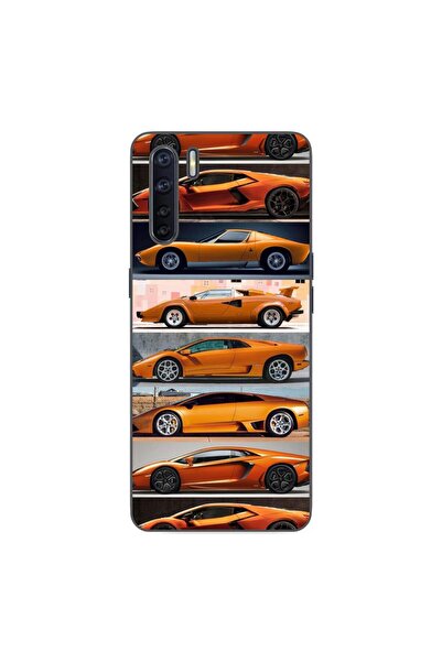 OEM Husa compatibila cu Oppo A91 Silicon Gel Tpu Model Masini Lamborghini