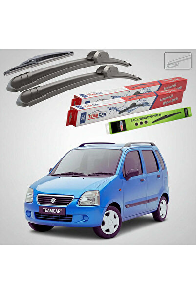 TEAMCAR Lame ștergătoare Suzuki Wagon R+ MM 2000-2007 |   Set plat față și sp...
