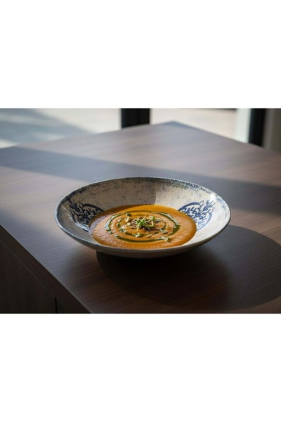 La Mediterranea Deep plate 21 cm, Rhombus model –